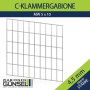 C-Klammer Maschenweite 5x10