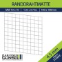 Randdraht-Matte 4,5mm 100x70cm Maschenweite 10x10