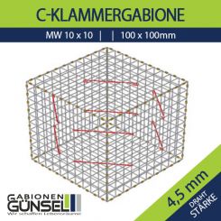 Gabione 150 x 100 x 50 Typ D 10 x 10 