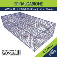 Gabione 200 x 100 x 50 Typ A Mw 5 x 10 