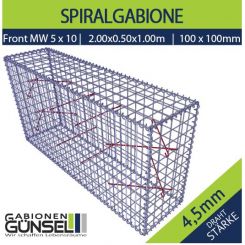 Gabione 200 x 50 x 100 Typ A Mw 10 x 10F5 