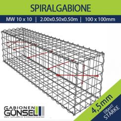 Gabione 200 x 50 x 50 Typ A  Mw 10 x 10 