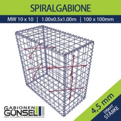 Gabione 100 x 50 x 100 Typ A  Mw 10 x 10 