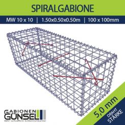 Gabione 150 x 50 x 50 Typ B Mw 10x10 