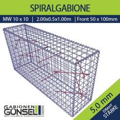 Gabione 200 x 50 x 100 Typ C Mw 10 x 10F5 